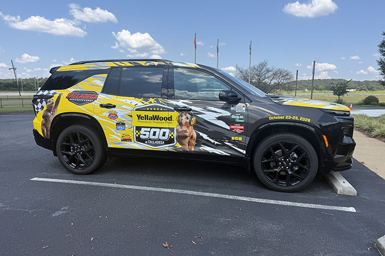 Custom-Wrapped Chevy Traverse