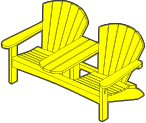 Double Adirondack Chair YellaWood