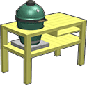 5 DIY Big Green Egg Table Plans To Transform Your Grilling Space