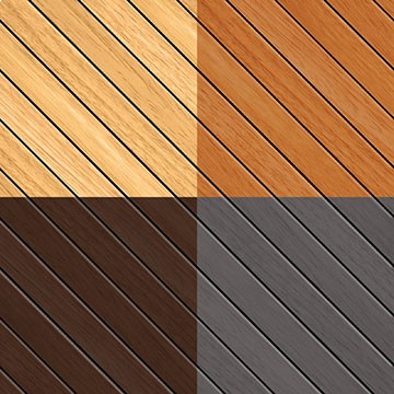 Four Distinct YellaWood Protector Stain Finishes