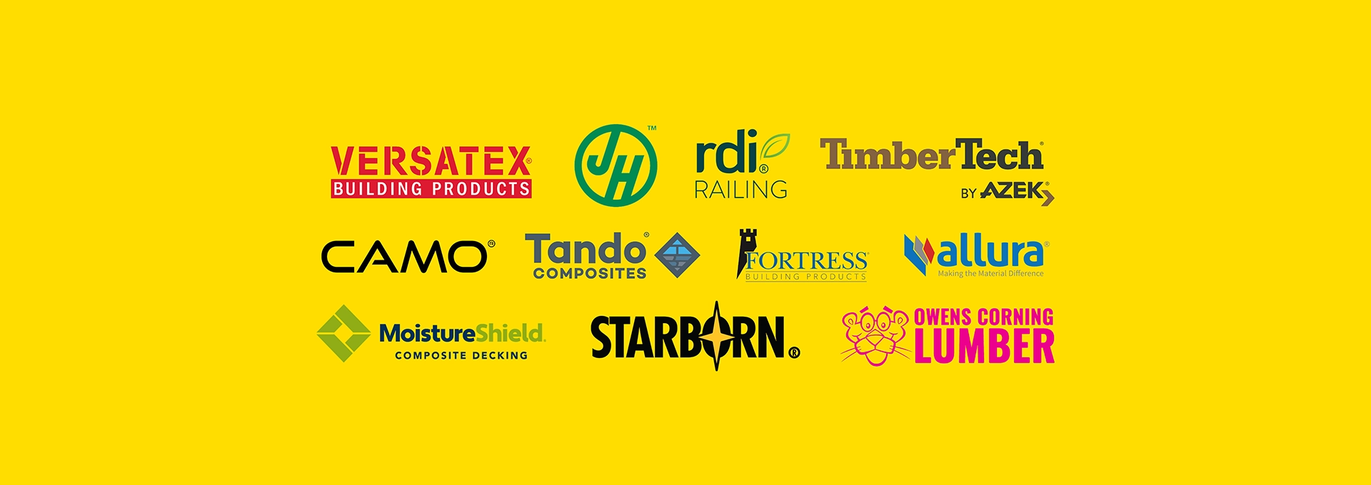 Products to make any homeowner’s vision happen.