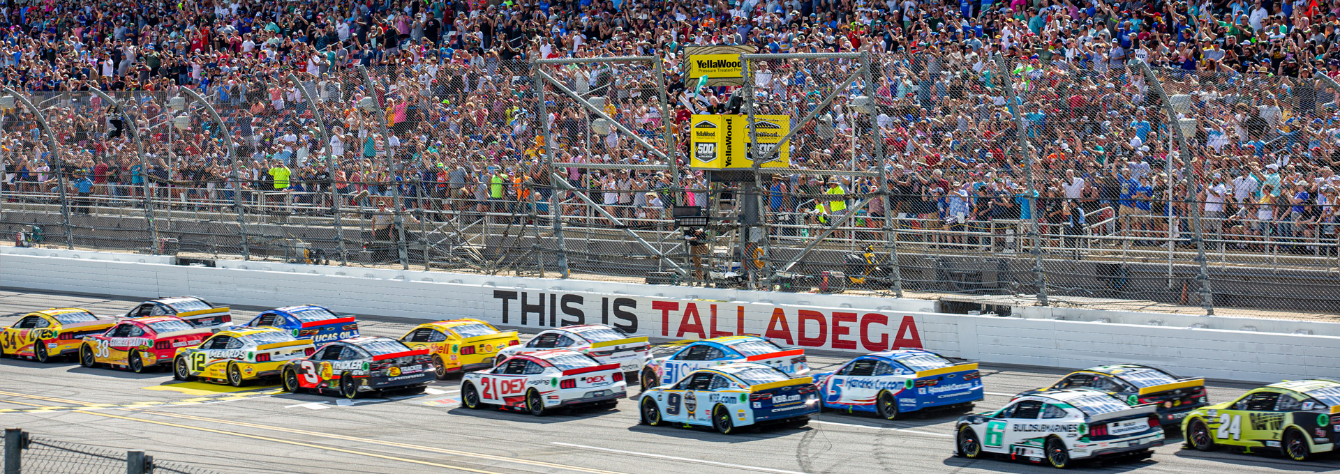 The YellaWood 500 is taking over Talladega again on October 25th!
